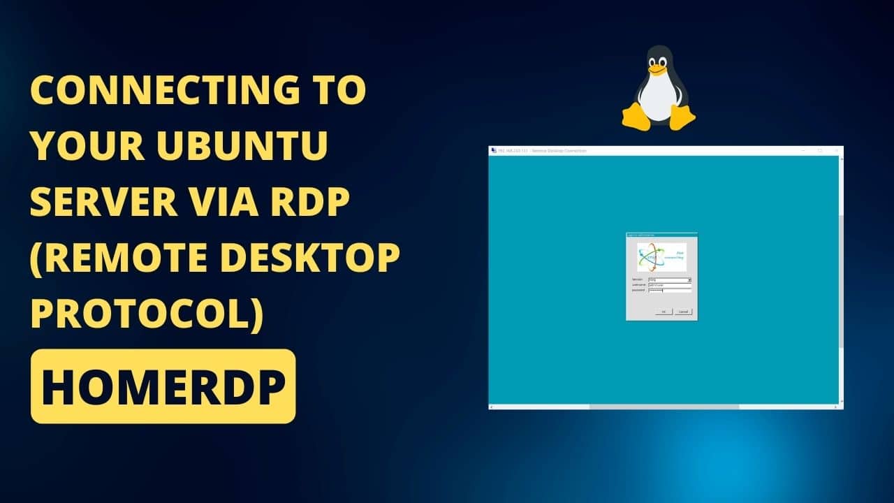 Connecting to Your Ubuntu Server via RDP (Remote Desktop Protocol)