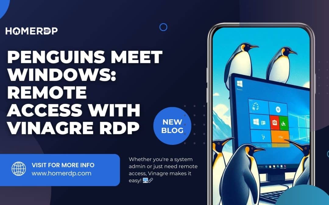 Penguins Meet Windows: Remote Access with Vinagre RDP