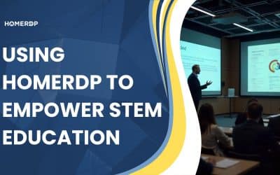 Remote Labs: Using HOMERDP to Empower STEM Education
