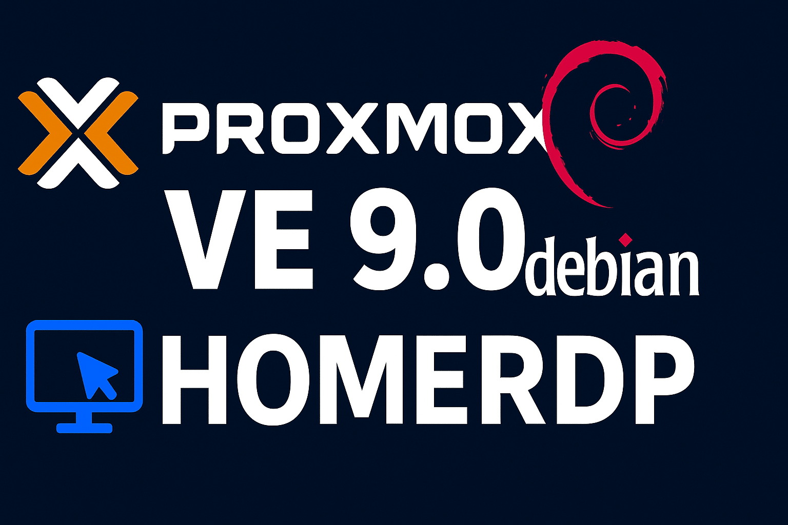 Proxmox VE 9.0 with Debian 13