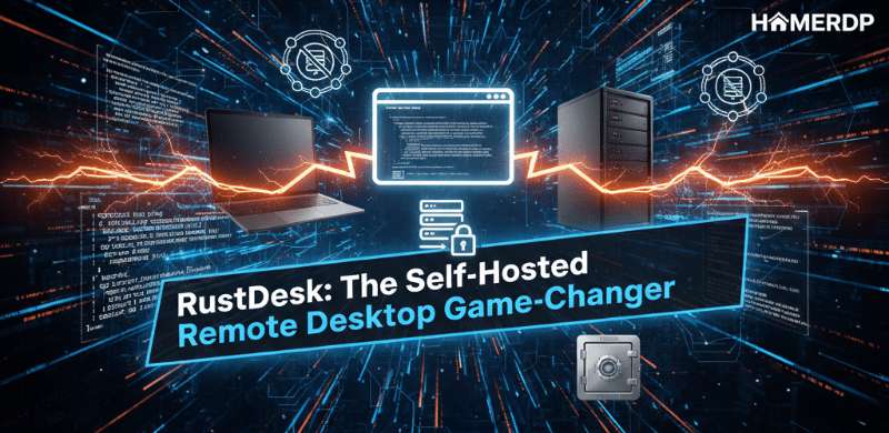 RustDesk and Tailscale