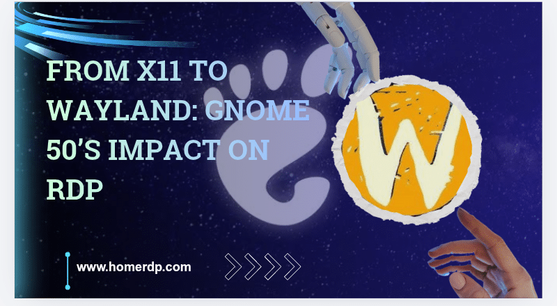 From X11 to Wayland: GNOME 50’s Impact on RDP