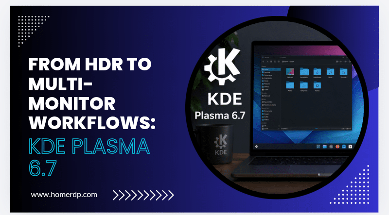 From HDR to Multi-Monitor Workflows: KDE Plasma 6.7