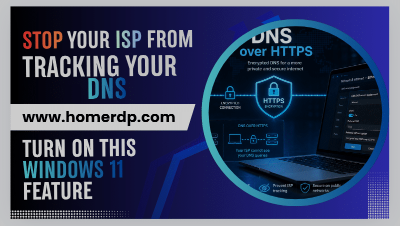 Stop Your ISP from Tracking Your DNS