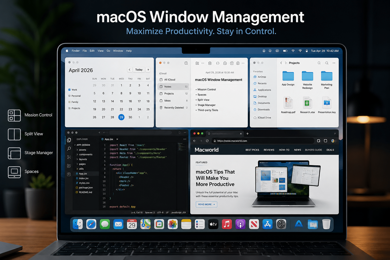 macOS Window Management