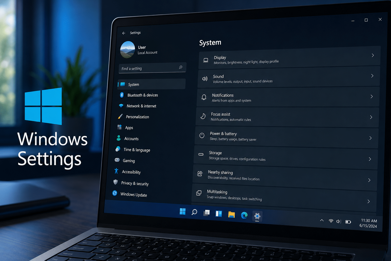 Windows Settings