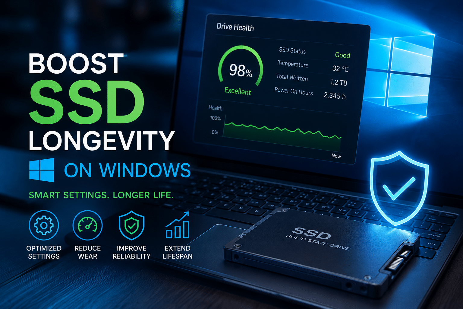 Boost SSD Longevity on Windows