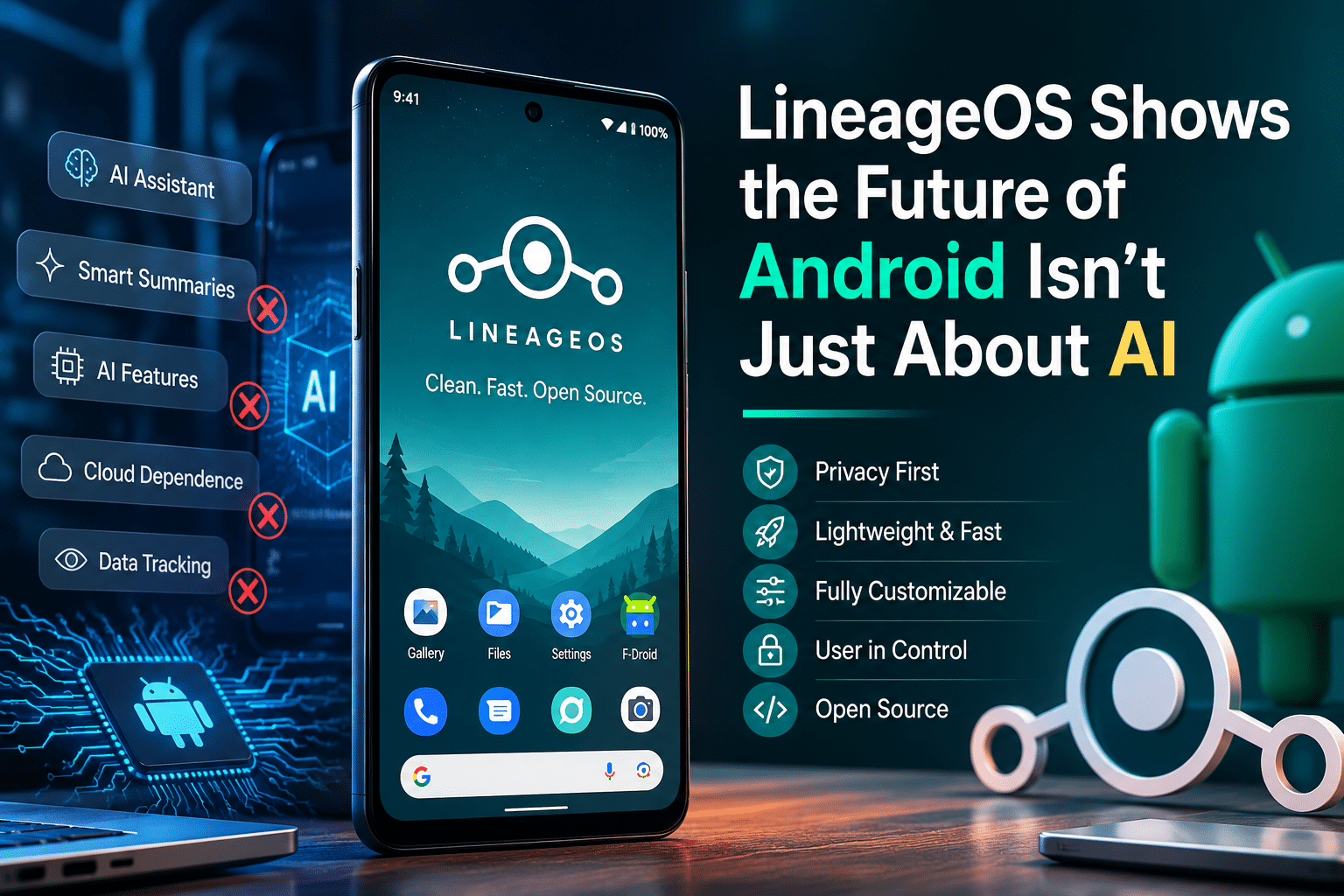 LineageOS Shows the Future of Android Isn’t Just About AI