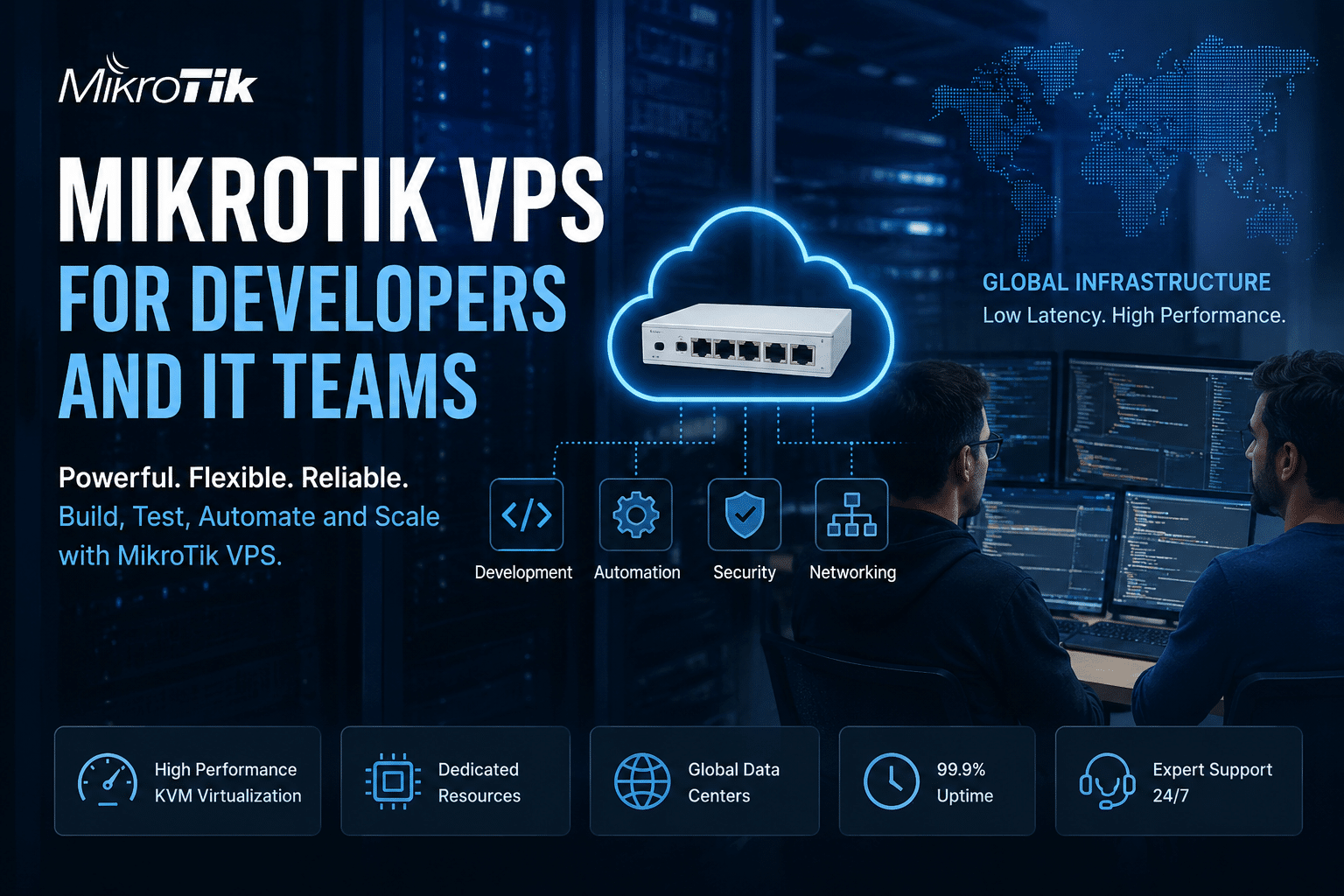 MikroTik VPS for Developers and IT Teams