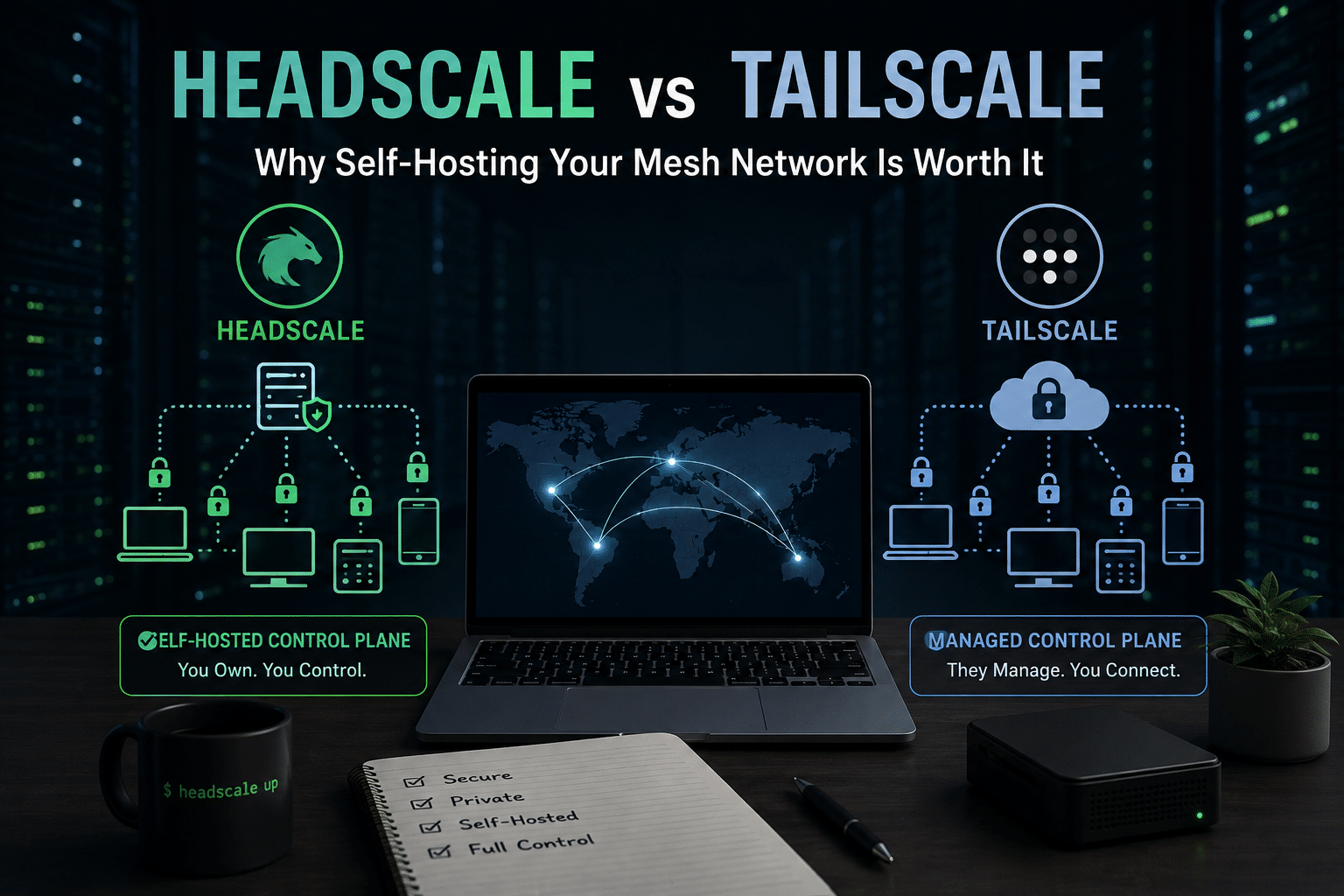 Headscale vs Tailscale