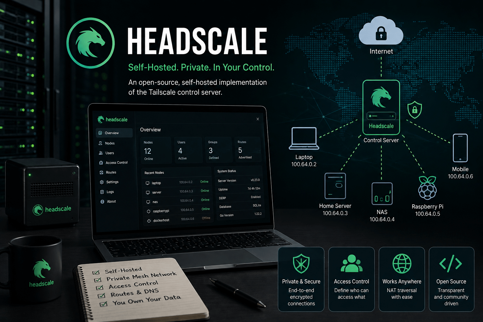 Headscale vs Tailscale
