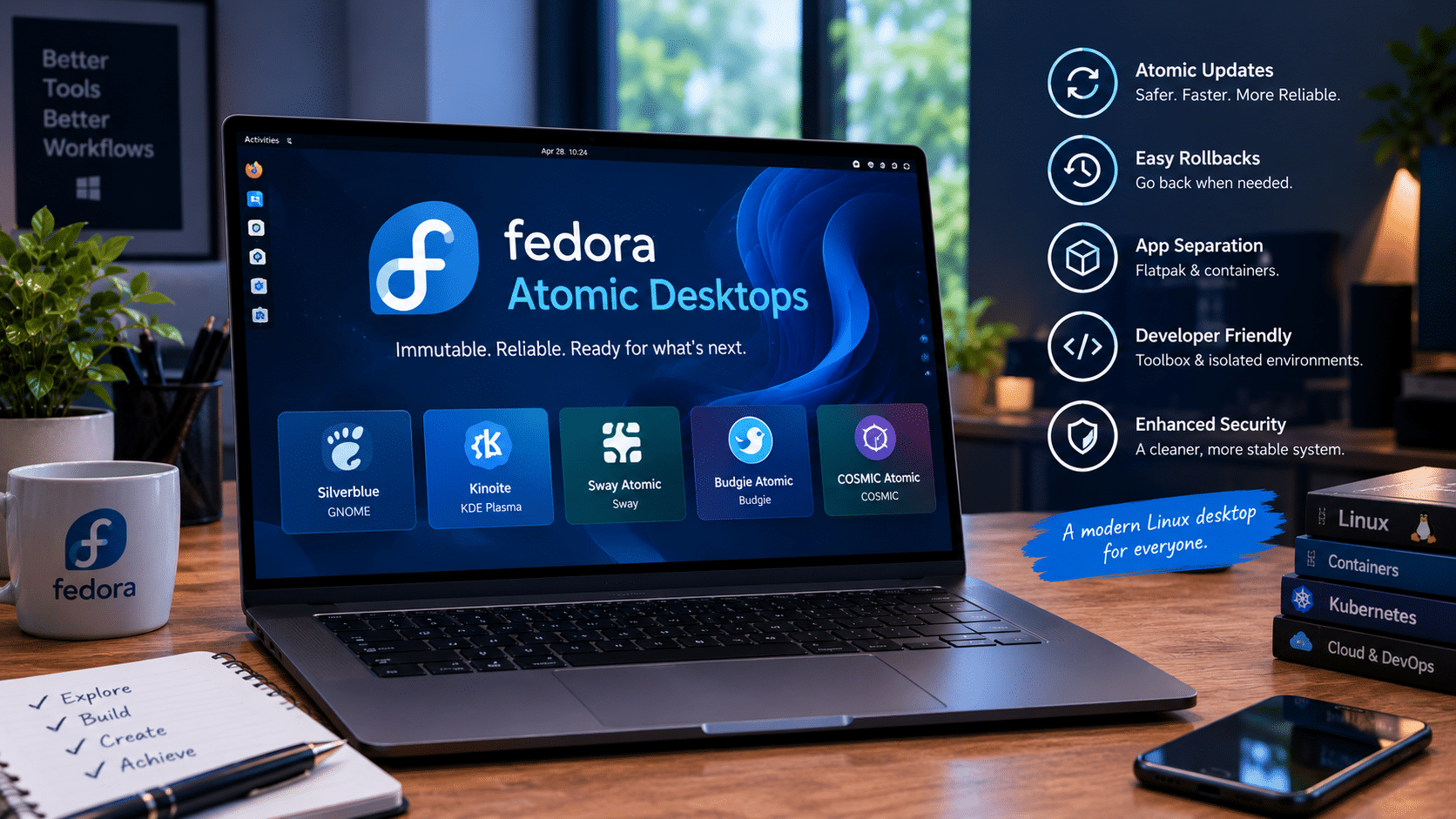 Fedora Atomic Desktops