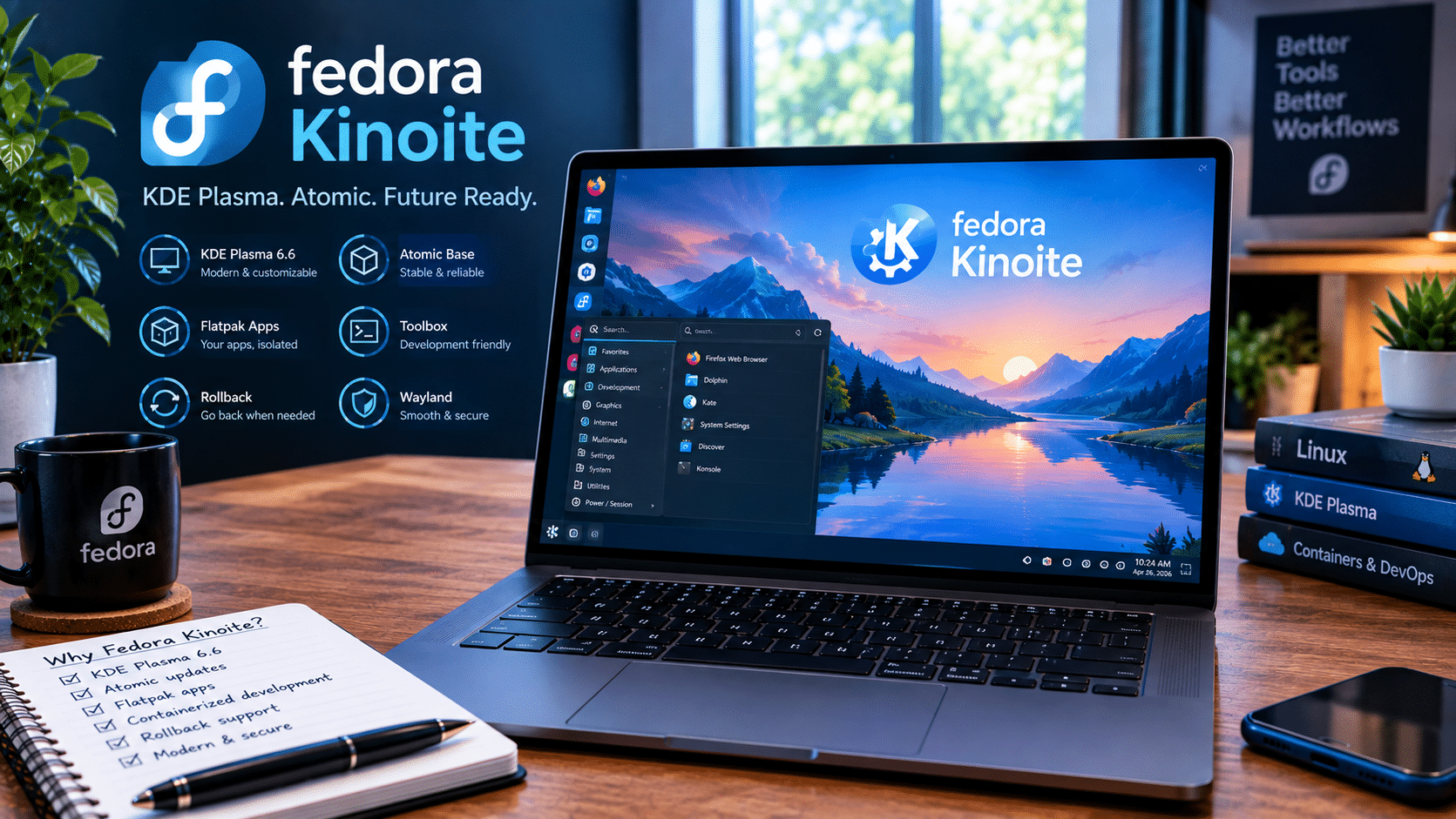Fedora Atomic Desktops