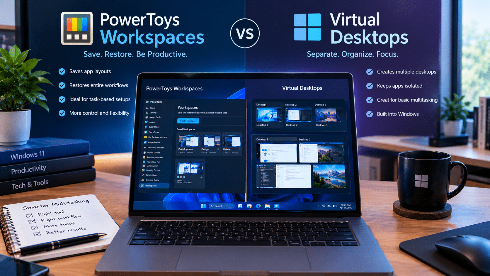 Microsoft PowerToys Workspaces