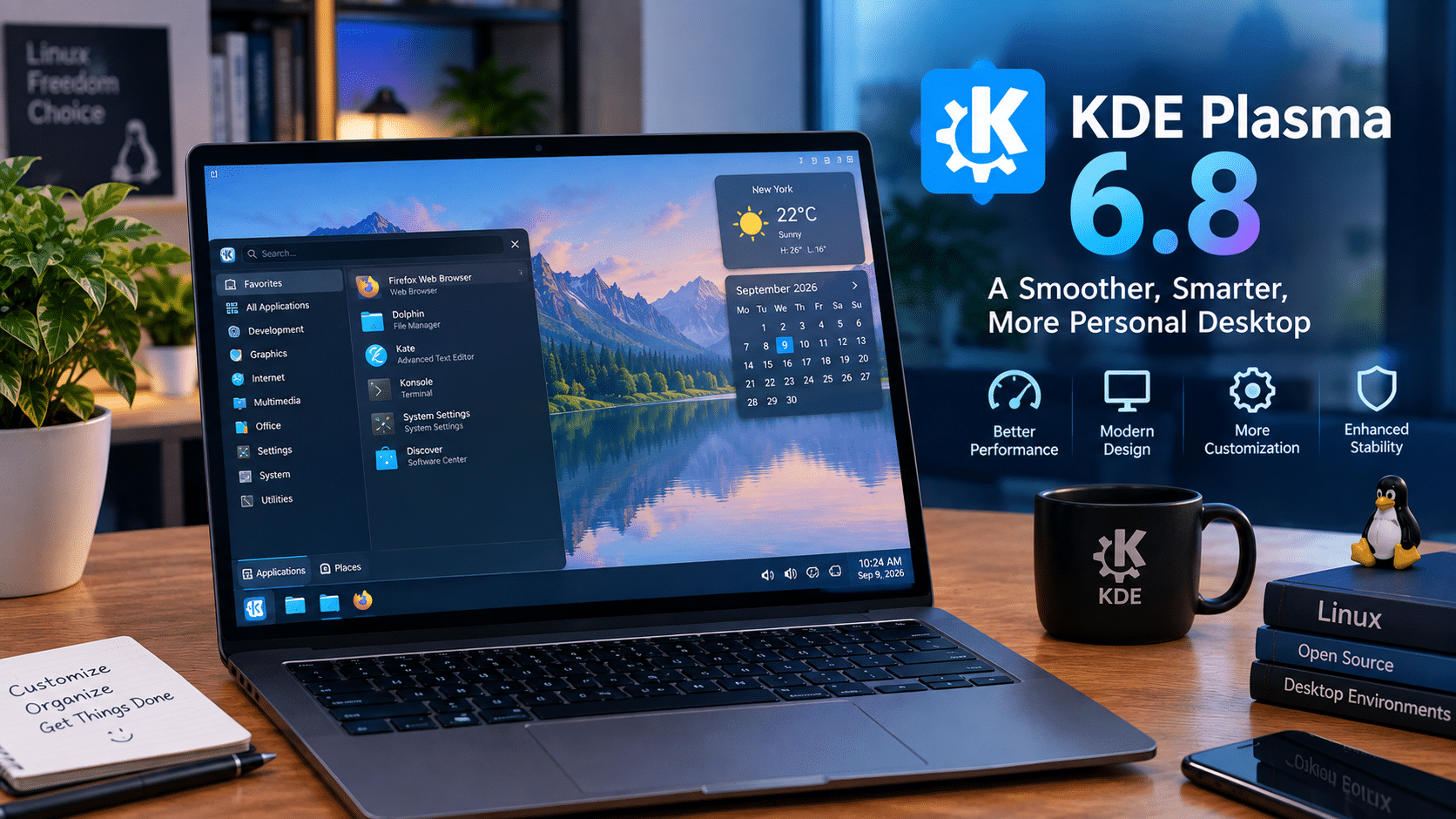 KDE Plasma 6.8