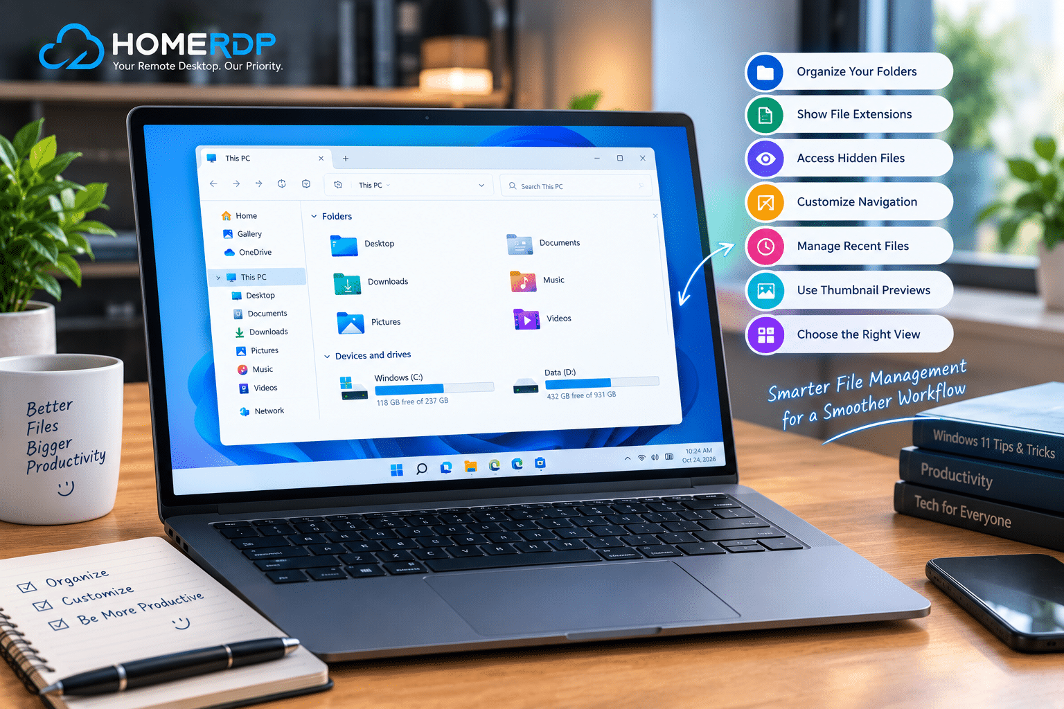 Improve Windows File Management